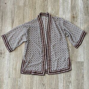 Womens Max Studio Printed Cardigan - S
